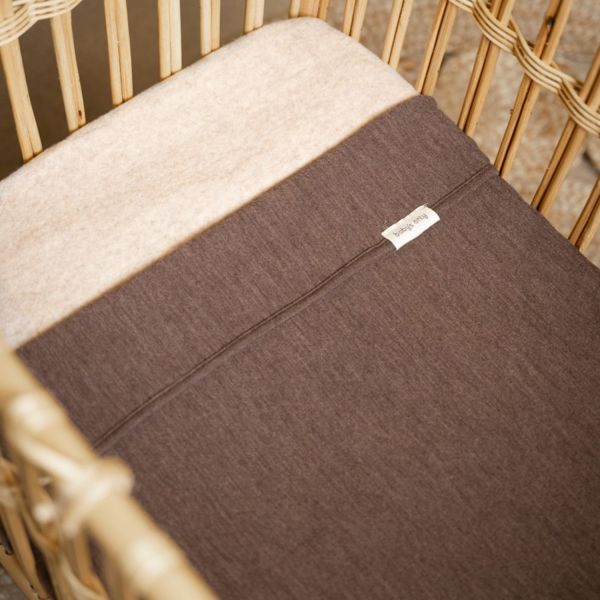 Baby's Only Ledikantdeken - Merino Fine - Meadow Taupe