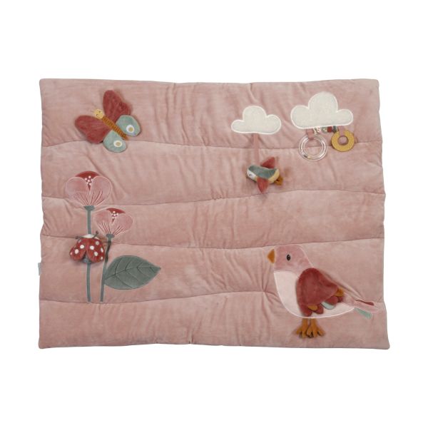 Little Dutch Boxkleed Flowers & Butterflies  80 x 100 cm