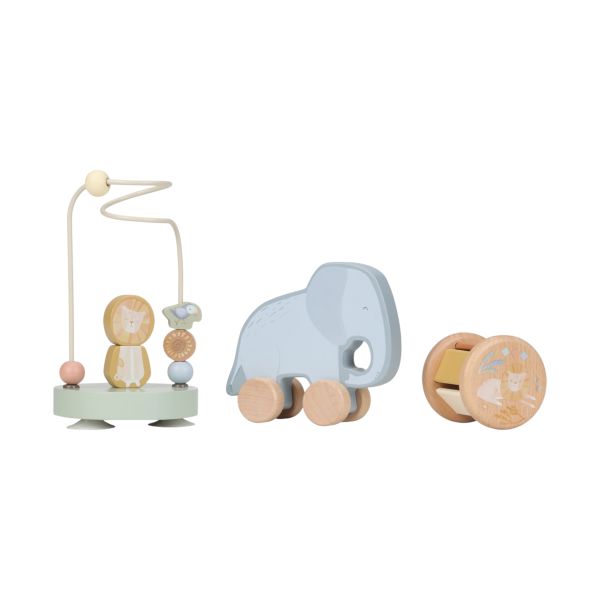 Little Dutch Safari Friends Houten Giftset