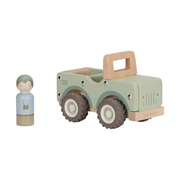 Little Dutch Safari Friends Houten Safari Jeep Little Dutch Safari Friends Houten Safari Jeep