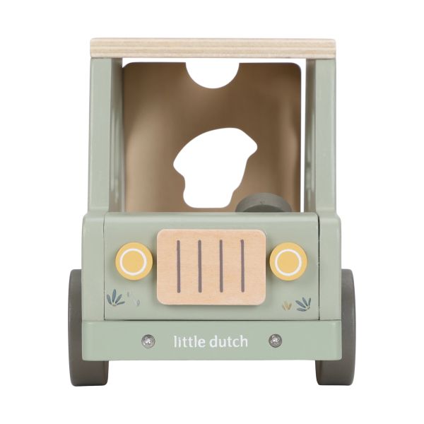 Little Dutch Safari Friends Jeep Vormenstoof Little Dutch Safari Friends Jeep Vormenstoof