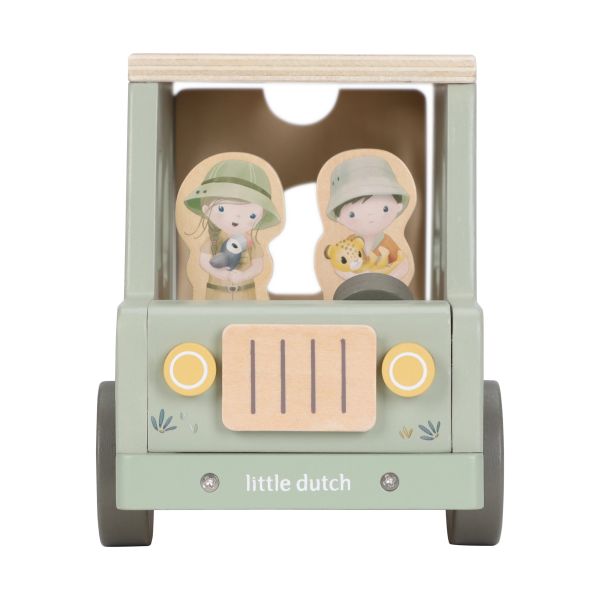 Little Dutch Safari Friends Jeep Vormenstoof Little Dutch Safari Friends Jeep Vormenstoof
