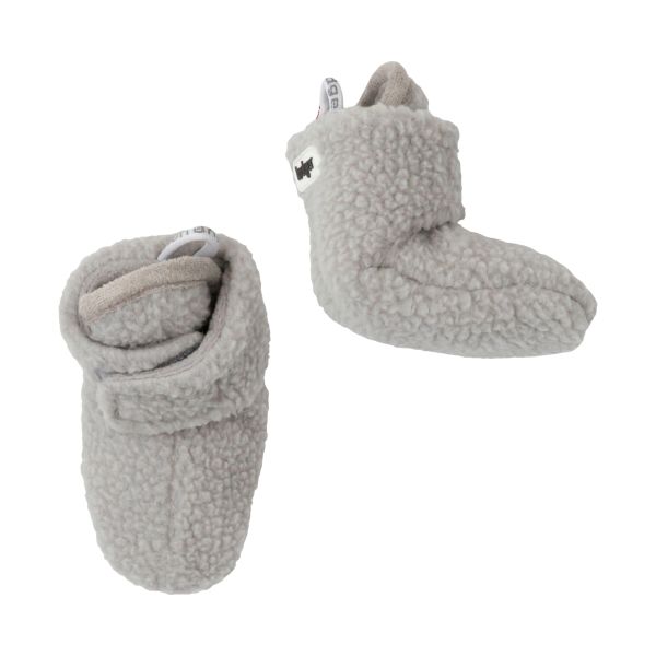 Lodger Slofjes - 3-6 Mnd - Teddy Fleece - Storm Lodger Slofjes - 3-6 Mnd - Teddy Fleece - Storm