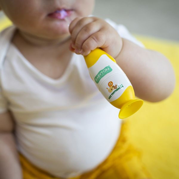Babyton Sonic Tandenborstel Met Vervangbare Opzetborstel Babyton Sonic Tandenborstel Met Vervangbare Opzetborstel