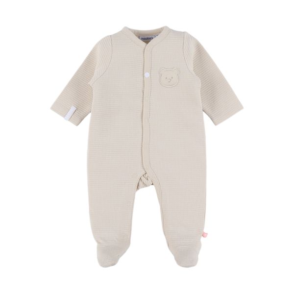 Noukie's Pyjama - Cotton - Beige - 00 Mnd 