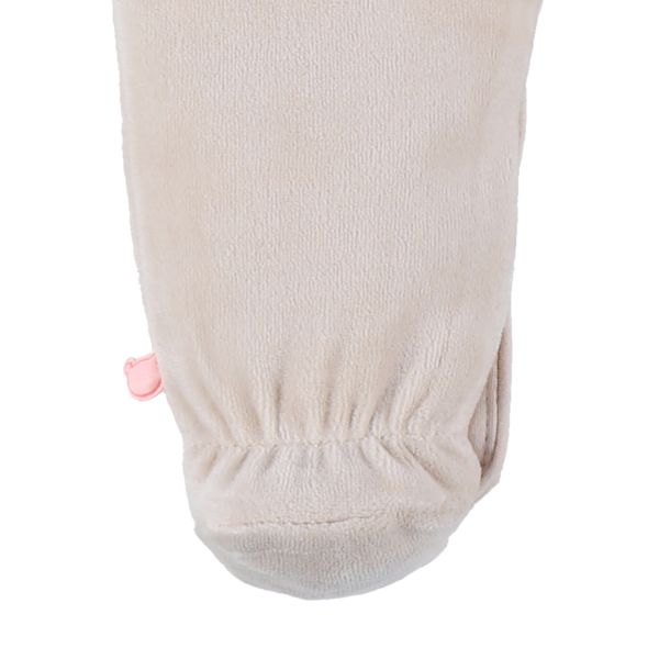 Noukie's Pyjama - Velvet - Beige - 0 Mnd