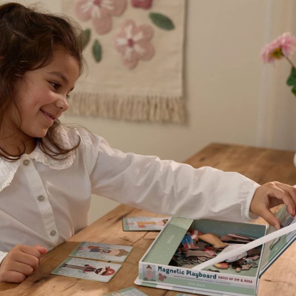 Little Dutch Magnetisch Speelbord Jim & Rosa