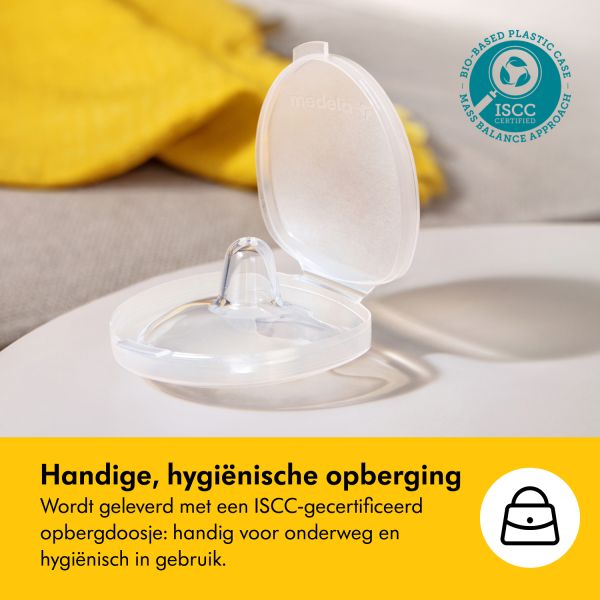 Medela Contact Tepelhoedjes Large Incl. Doosje Medela Contact Tepelhoedjes Large Incl. Doosje