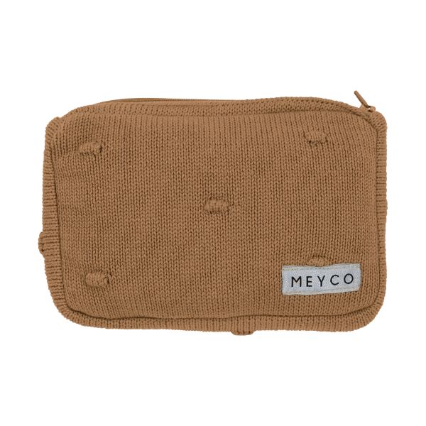 Meyco Billendoekjesetui Mini Knots Toffee Meyco Billendoekjesetui Mini Knots Toffee