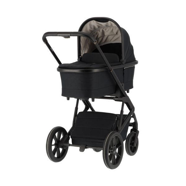 Qute Q-Rider Plus Kinderwagen - Midnight Black | Kidsriver Curve Autostoel - Clay | Kidsriver Isofix Base Qute Q-Rider Plus Kinderwagen - Midnight Black | Kidsriver Curve Autostoel - Clay | Kidsriver Isofix Base