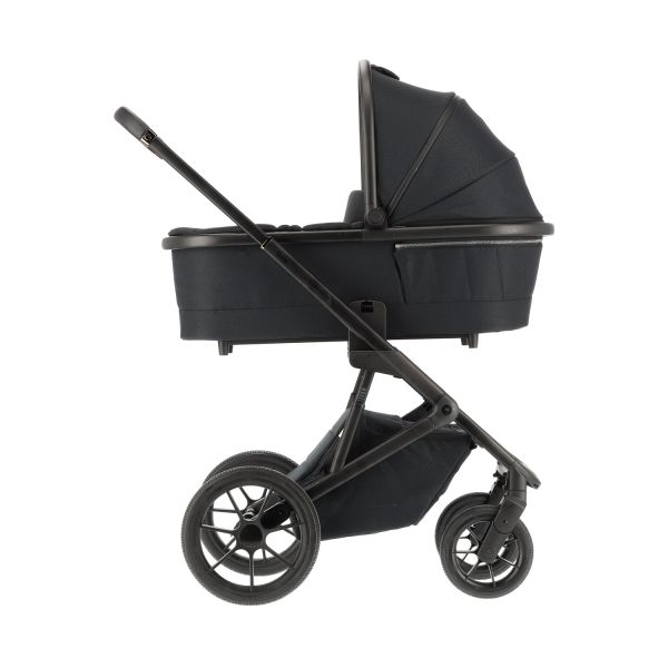 Qute Q-Rider Plus Kinderwagen - Midnight Black | Kidsriver Curve Autostoel - Clay | Kidsriver Isofix Base Qute Q-Rider Plus Kinderwagen - Midnight Black | Kidsriver Curve Autostoel - Clay | Kidsriver Isofix Base