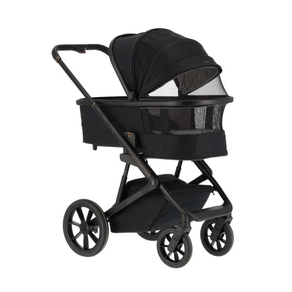 Qute Q-Rider Plus Kinderwagen - Midnight Black | Kidsriver Curve Autostoel - Clay | Kidsriver Isofix Base Qute Q-Rider Plus Kinderwagen - Midnight Black | Kidsriver Curve Autostoel - Clay | Kidsriver Isofix Base