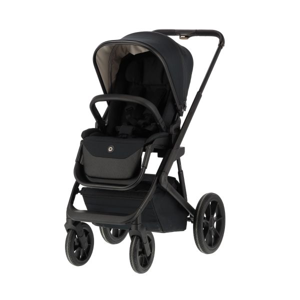 Qute Q-Rider Plus Kinderwagen - Midnight Black | Kidsriver Curve Autostoel - Clay | Kidsriver Isofix Base Qute Q-Rider Plus Kinderwagen - Midnight Black | Kidsriver Curve Autostoel - Clay | Kidsriver Isofix Base