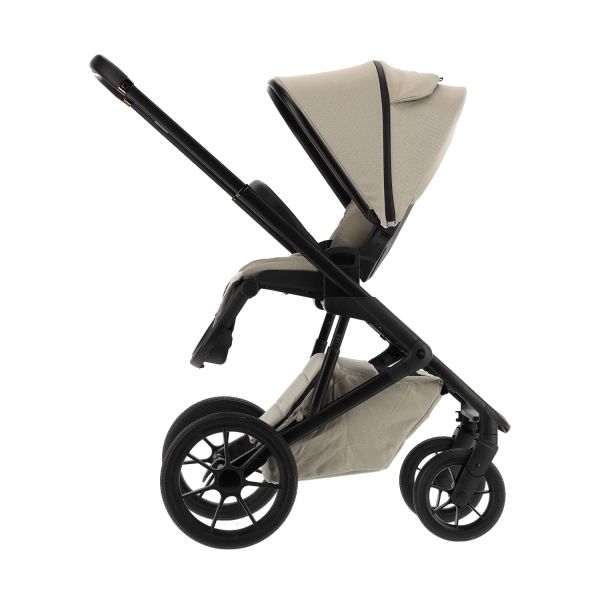 Qute Q-Rider Plus Kinderwagen - Mineral Clay | Kidsriver Curve Autostoel - Black | Kidsriver Isofix Base Qute Q-Rider Plus Kinderwagen - Mineral Clay | Kidsriver Curve Autostoel - Black | Kidsriver Isofix Base