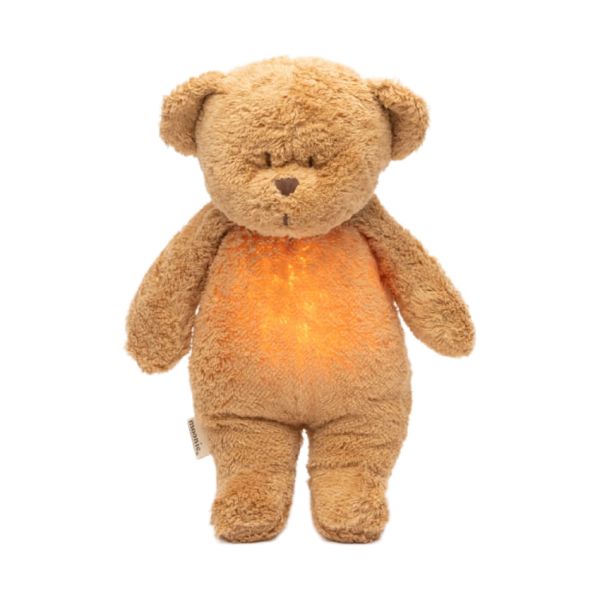 Moonie The Humming Bear Slaapknuffel - Cappuccino Moonie The Humming Bear Slaapknuffel - Cappuccino