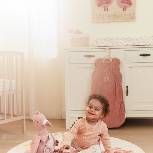 Little Dutch Flamingo Vloerkleed - 110 x 110 cm - Roze Little Dutch Flamingo Vloerkleed - 110 x 110 cm - Roze
