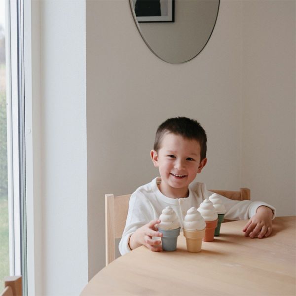 Mushie Mix & Match Ice Cream Toy Set Mushie Mix & Match Ice Cream Toy Set