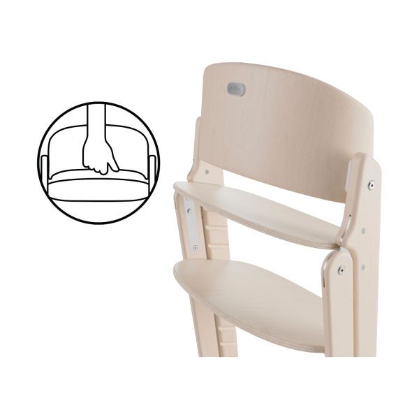 Cybex Kinderstoel Click & Fold All Natural - Light Natural Cybex Kinderstoel Click & Fold All Natural - Light Natural