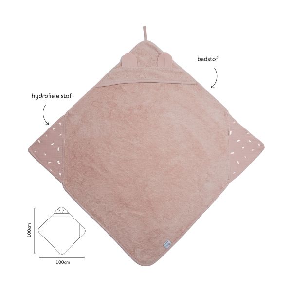 Nifty Badcape 2-in-1 - Blush