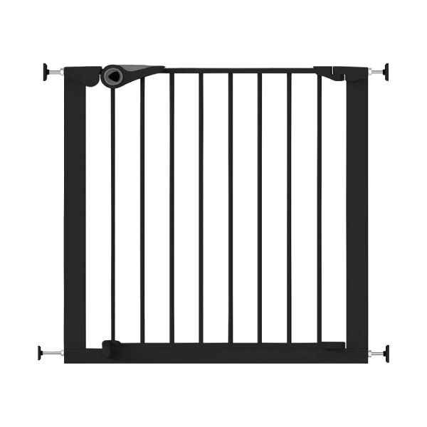 Noma Easy Fit Pressure Gate Black - 75-82cm