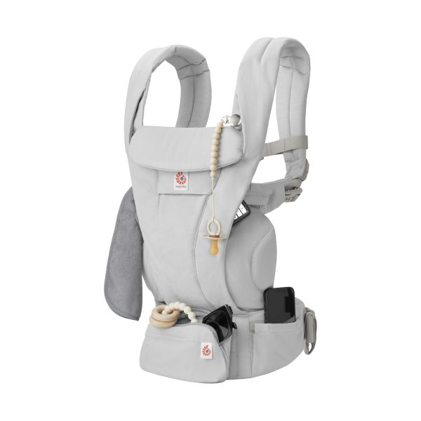Ergobaby Omni Deluxe Cotton Draagzak - Pearl Grey Ergobaby Omni Deluxe Cotton Draagzak - Pearl Grey