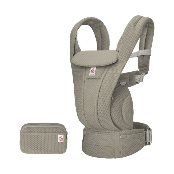 Ergobaby Omni Deluxe Mesh Draagzak - Soft Olive Ergobaby Omni Deluxe Mesh Draagzak - Soft Olive