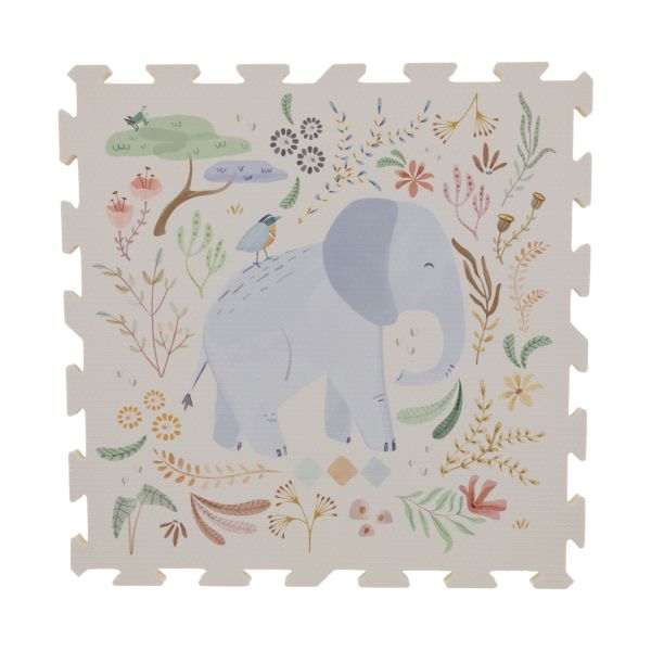 Little Dutch Safari Friends Foam Mat XL Little Dutch Safari Friends Foam Mat XL