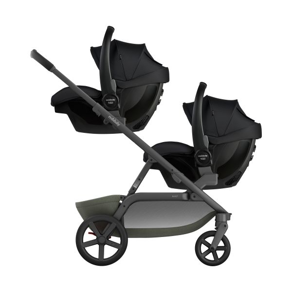 Redsbaby Nuvo 2 Twin Kinderwagen - Sage