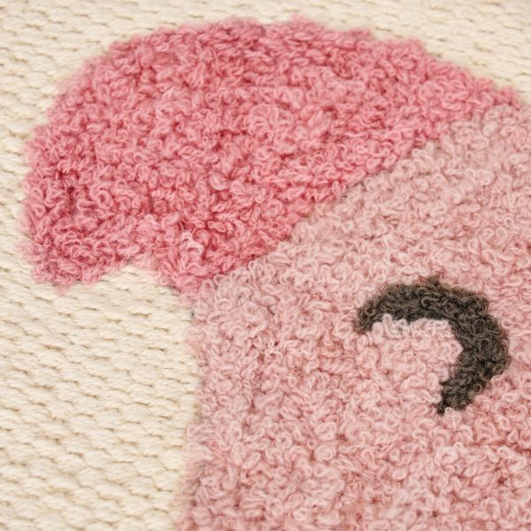 Little Dutch Flamingo Vloerkleed - 110 x 110 cm - Roze Little Dutch Flamingo Vloerkleed - 110 x 110 cm - Roze