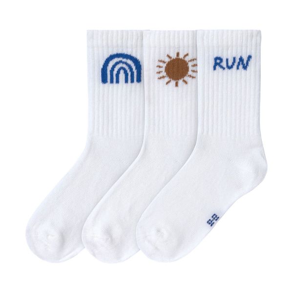 Lässig Tennis Socks GOTS Little Gang Run 23-26 3pcs Lässig Tennis Socks GOTS Little Gang Run 23-26 3pcs