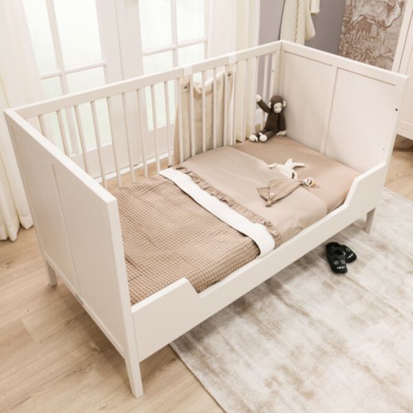 Bopita Ledikant 70 x 140 cm - Commode - Hanglegkast 2-drs - Vieve - Dune Bopita Ledikant 70 x 140 cm - Commode - Hanglegkast 2-drs - Vieve - Dune