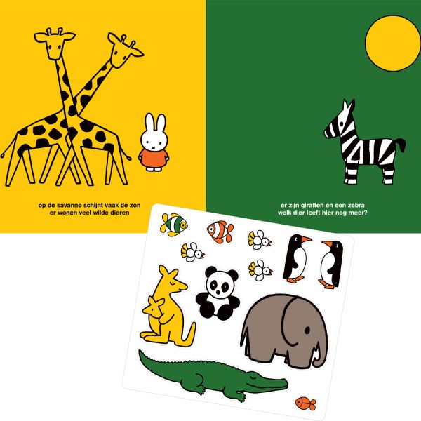 Mercis Nijntje Stickerboek - Op avontuur met nijntje