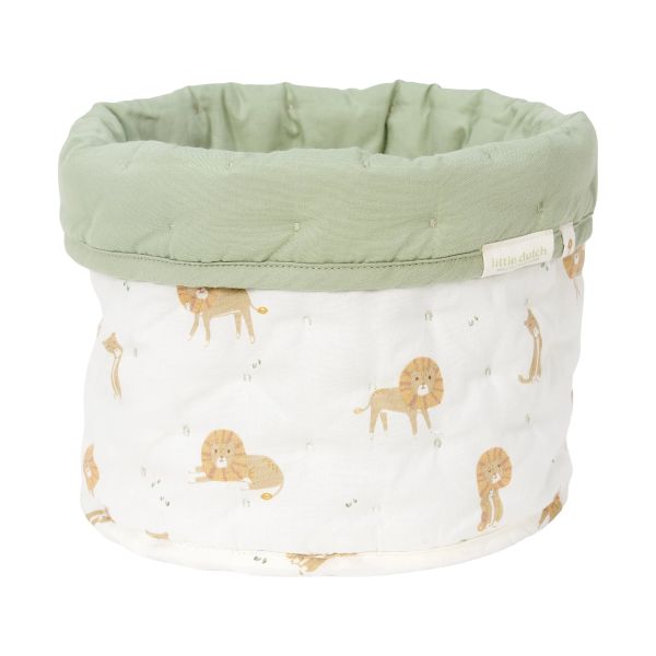 Little Dutch Safari Leo Opbergmand Klein - Groen