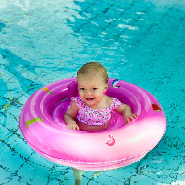 Swim Essentials Exclusive Baby Float - Zeesterren Beige - 0-1 jaar