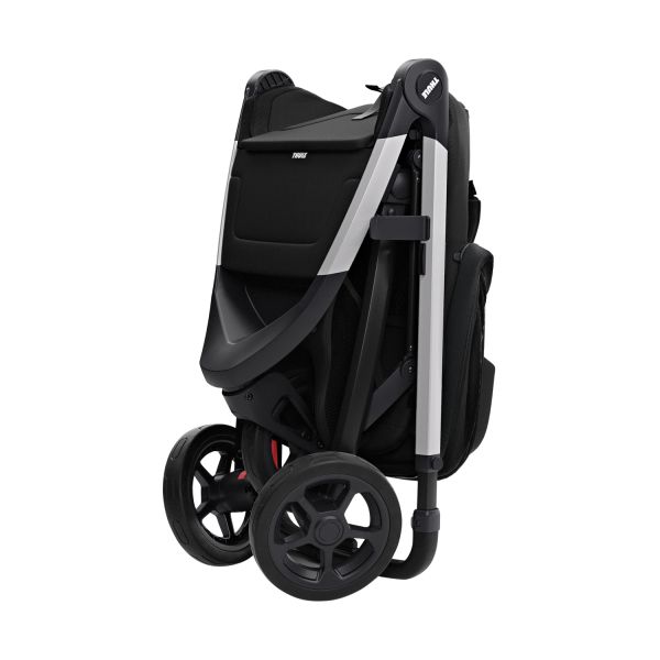 Thule Spring Stroller Aluminium Inclusief Canopy Teal Melange Thule Spring Stroller Aluminium Inclusief Canopy Teal Melange