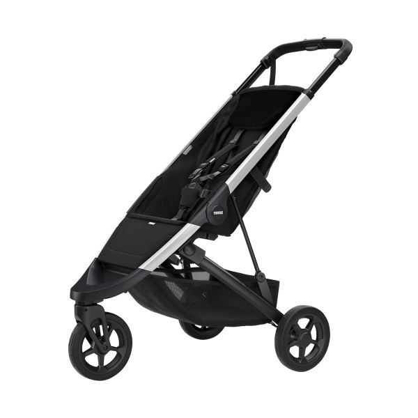 Thule Spring Stroller Aluminium Inclusief Canopy Teal Melange Thule Spring Stroller Aluminium Inclusief Canopy Teal Melange
