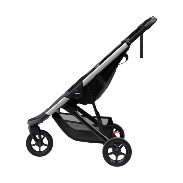 Thule Spring Stroller Aluminium Inclusief Canopy Teal Melange Thule Spring Stroller Aluminium Inclusief Canopy Teal Melange