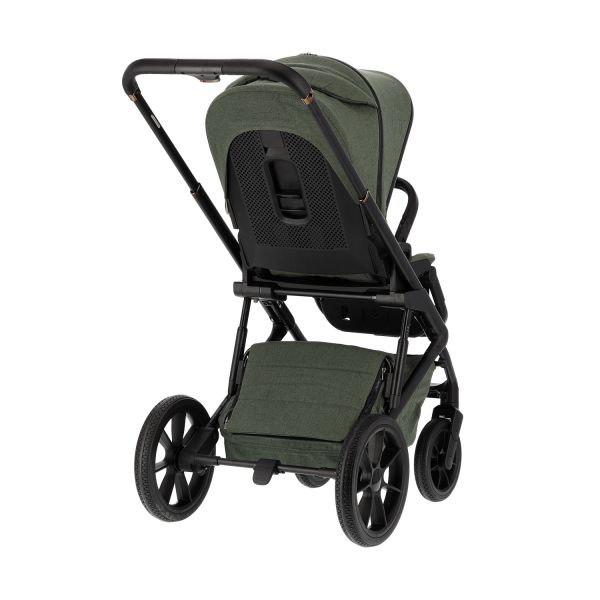Qute Q-Rider Plus Kinderwagen - Thyme Green | Kidsriver Curve Autostoel - Black | Kidsriver Isofix Base Qute Q-Rider Plus Kinderwagen - Thyme Green | Kidsriver Curve Autostoel - Black | Kidsriver Isofix Base