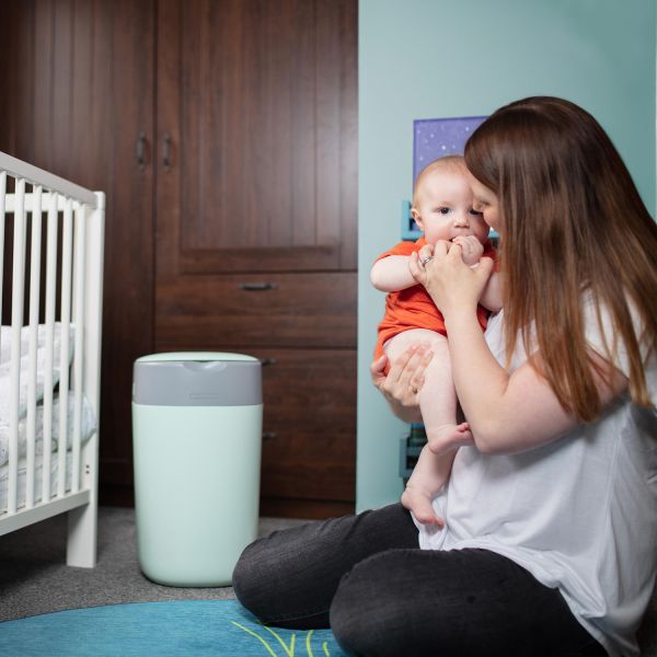 Tommee Tippee Sangenic Luieremmer Twist&Click Incl. 1 Navulling - Green