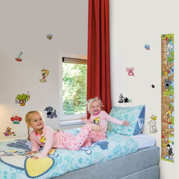 Woezel & Pip Muurstickers A4 Set - Dieren Woezel & Pip Muurstickers A4 Set - Dieren