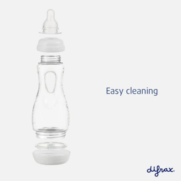 Difrax Handgreepfles - Woezel & Pip - 240 ml