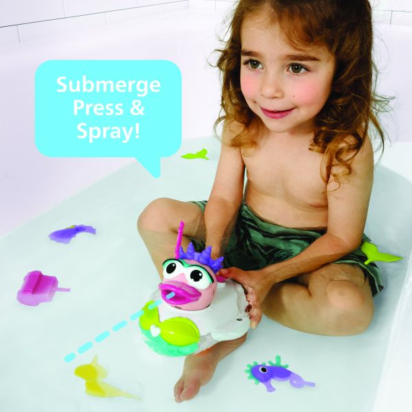 Yookidoo - Create 'N' Spray Ducks Mermaid - Badspeelgoed Yookidoo - Create 'N' Spray Ducks Mermaid - Badspeelgoed