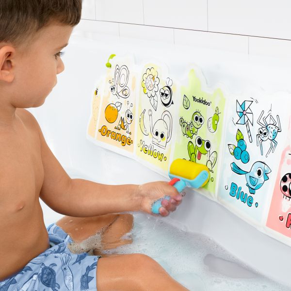Yookidoo - Spray 'N' Roll Magic Book - Badspeelgoed Yookidoo - Spray 'N' Roll Magic Book - Badspeelgoed