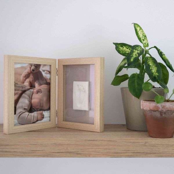 Happy Hands Houten Dubbele Bewaarlijst - 2D Afdruk Happy Hands Houten Dubbele Bewaarlijst - 2D Afdruk