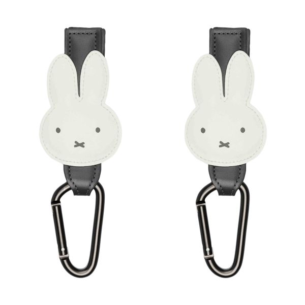 Dooky Buggyhaken - Miffy - Small - 2 stuks Dooky Buggyhaken - Miffy - Small - 2 stuks