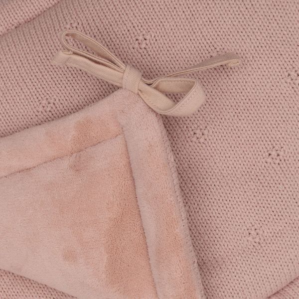Jollein Cosy Knit Boxbumper - 180 x 30 cm - Wild Rose