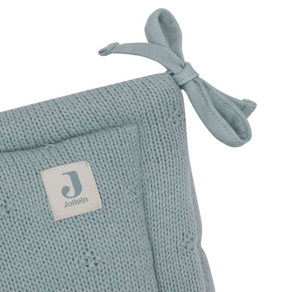 Jollein Cosy Knit Boxbumper - 180 x 30 cm - Sea Green Jollein Cosy Knit Boxbumper - 180 x 30 cm - Sea Green