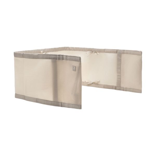 Jollein Boxbumper - Mesh - 220x30 cm - Sand