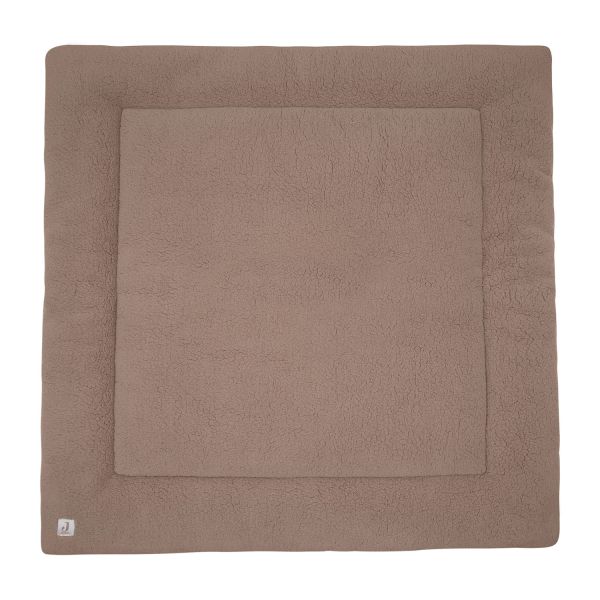 Jollein Boxkleed Box Cloudy Rib - Milky Coffee - 100×100 cm Jollein Boxkleed Box Cloudy Rib - Milky Coffee - 100×100 cm