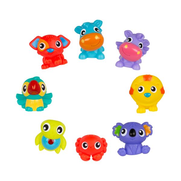 Playgro Badspeelgoed - First Fun Floaties - 8 Stuks Playgro Badspeelgoed - First Fun Floaties - 8 Stuks